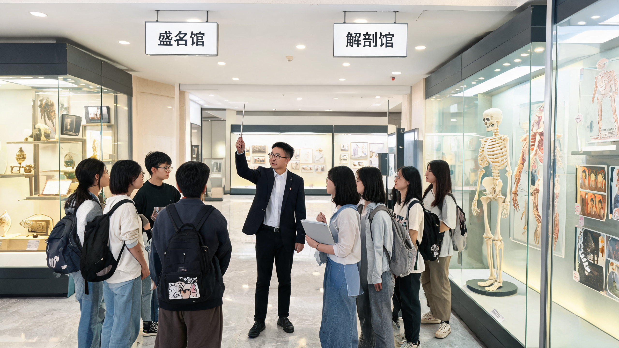 生命馆与解剖馆参观实践